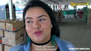 MAMACITAZ - #Xiomara Soto - Шањвонї Колумбийка дӯст Медорад, мӯи coarse Ва Амиқ Ҷинсӣ